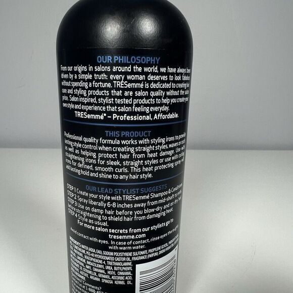 TRESemmé Smooth Iron Style & Hold Styling Spray 8 Fl Oz Protects & Holds HTF - Picture 5 of 5